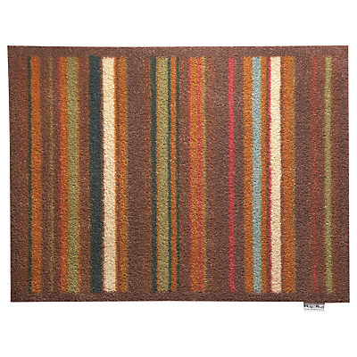 Hug Rug Doormat, Warm Stripe